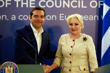 Rumänien-Bukarest-Griechenland-Kooperationsstrategie