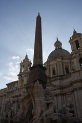 Obelisk in Piazza Navona