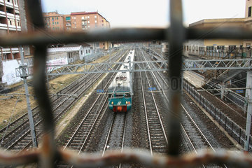 Bahntrasse in Rom