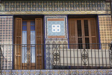 Jugendstil Fassade in Barcelona