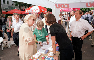 Bundesweiter Aktionstag der CDU gegen die Rentenpolitik