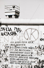 Poem an die Berliner Mauer