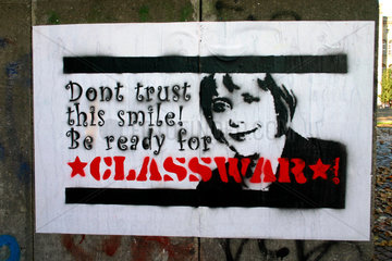Dont trust this smile. Be ready for Class war