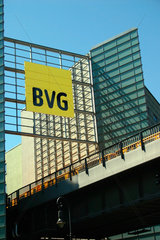 Berlin - UBahnh Linien 1  BVG Gebaeude am Gleisdreiecke