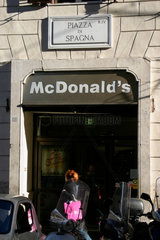 Mcdonalds in Piazza di Spagna