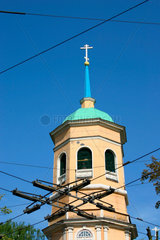 Lettland/Latvia/Riga. Turm eine orthodoxe Kirche in Riga