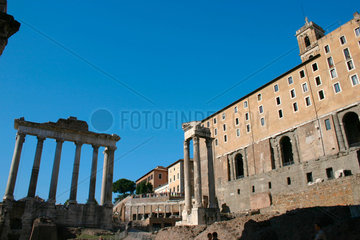 Rome. Foro Romanus und Capitol