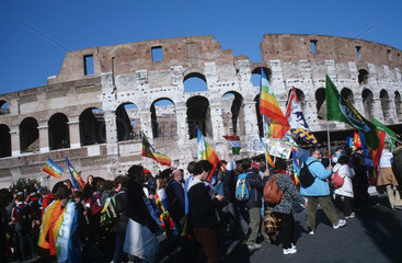 Friedensdemo in Rom