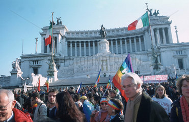 Friedensdemo in Rom