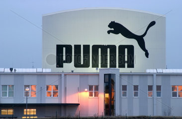 Puma-Logistikzentrum im oberfraenkischen Eisendorf