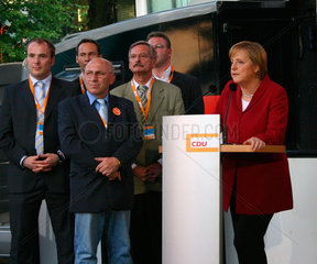 Berlin - CDU Wahlkundgebung mit Angela Merkel