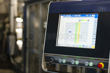 Device screen in factory