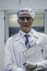 Portrait of scientist in laboratory