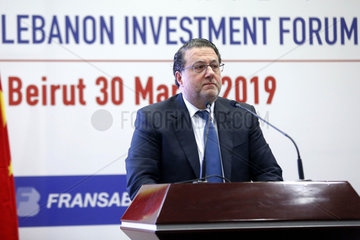 Libanon-Beirut-China Libanon Investment Forum