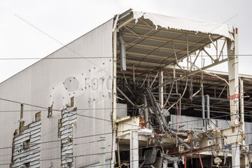 Abriss des Werk 1 der Adam Opel AG in Bochum Laer