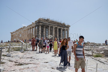 GREECE-ATHENS-ACROPOLIS CLOSURE-HEATWAVE