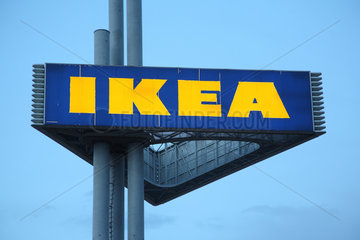 Berlin  Deutschland  Logo der schwedischen Moebelhauskette Ikea