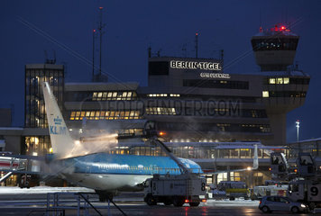 Flughafen Tegel Enteisung