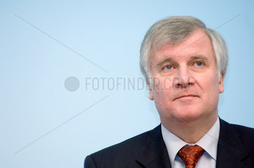 Horst Seehofer  Bundesminister fuer Ernaehrung  Landwirtschaft und Verbraucherschutz