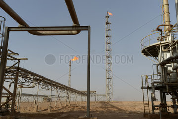 al-Schedadeh  Syrien  Gasproduktionsanlage