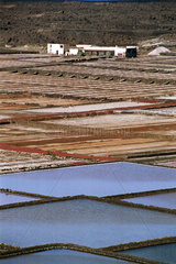 Las Hoyas  Spanien  Salzgewinnungsanlage