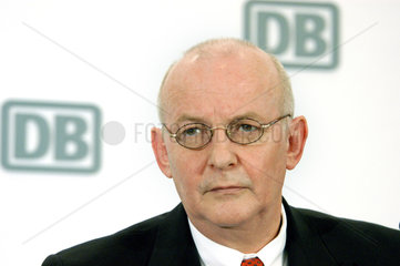 Diethelm Sack  Finanzvorstand der Deutschen Bahn AG