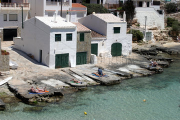 Kueste bei Alcalfar auf Menorca