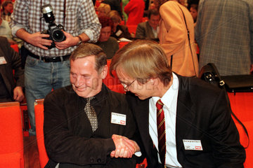 Dietmar Bartsch und Lothar Bisky  Portrait  QF