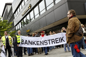 Verdi-Warnstreik Banken
