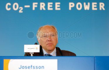 Konzernchef Vattenfall Lars G. Josefsson  Berlin