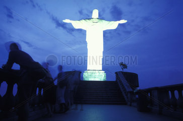 Die Christus-Statue in Rio de Janeiro
