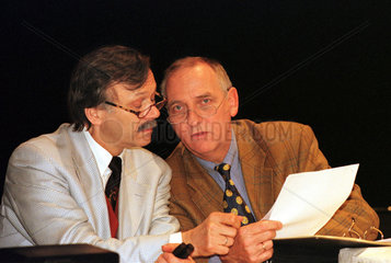 Klaus Boeger und Dr. Hermann Borghorst (beide SPD)