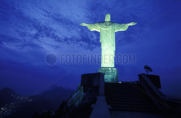 Die Christus-Statue in Rio de Janeiro