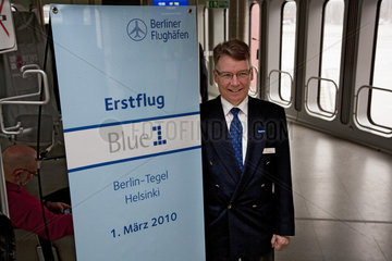 Blue1-Erstflug Berlin-Helsinki