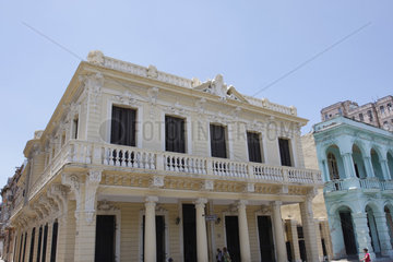 Sanierte Gebaeuden im Havanna Vieja