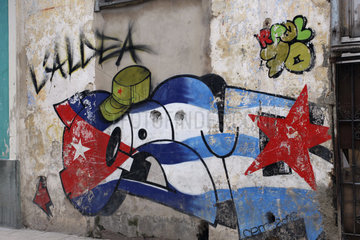 revolution Graffiti in Cuba