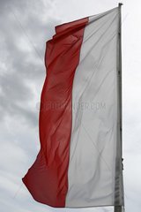 Hoppegarten  Deutschland  Nationalfahne von Polen