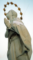 Prag  Tschechische Republik  Statue der heiligen Regina
