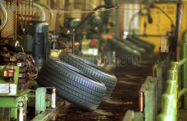 Reifenproduktion bei der Continental AG in Hannover