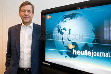 Berlin  Deutschland  Claus Kleber  Moderator des ZDF-heute-journals