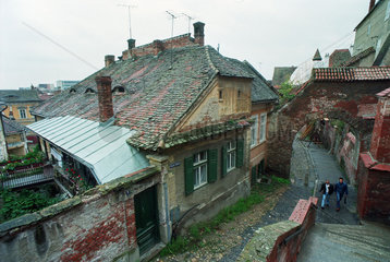 Altstadt von Sibiu (Hermannstadt)  Rumaenien