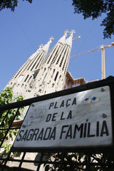 Placa de La Sagrada Familia