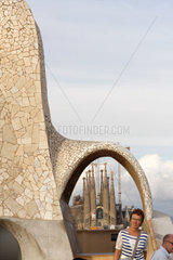 La Sagrada Familia aus der Casa Mila