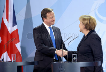 Cameron + Merkel