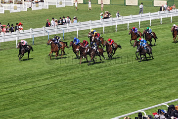 Royal Ascot  Sole Power (left) with Richard Hughes up wins the King's Stand Stakes
