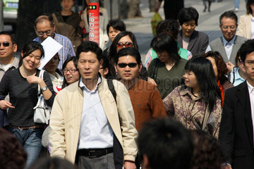 Shanghai  Menschenmenge