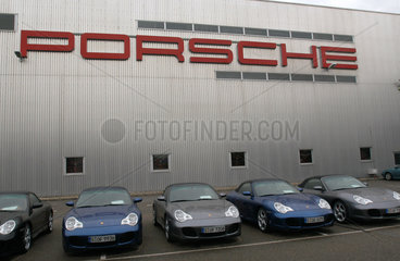 Porschefuhrpark in Stuttgart
