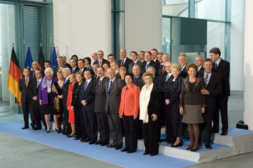 Bundeskabinett und Europaeische Kommission  Berlin