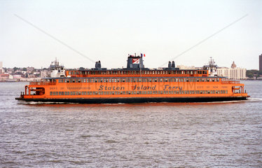 New York  USA  Staten Island Ferry