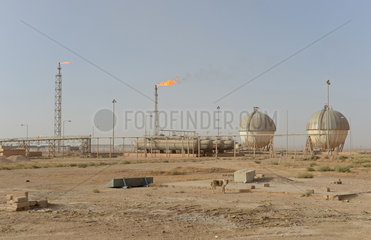 al-Schedadeh  Syrien  Gasproduktionsanlage